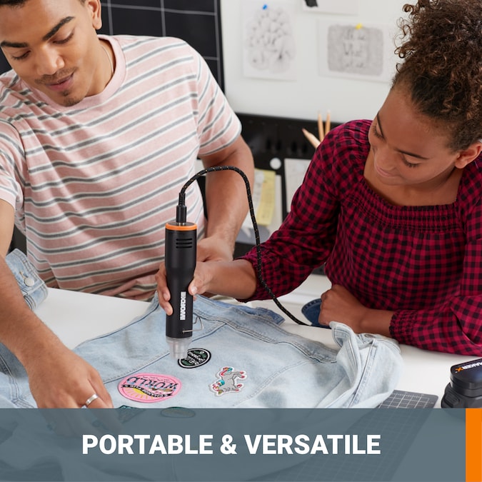 WORX MakerX Variable Cordless 20-volt Max Crafting Rotary Tool Kit - Image 12