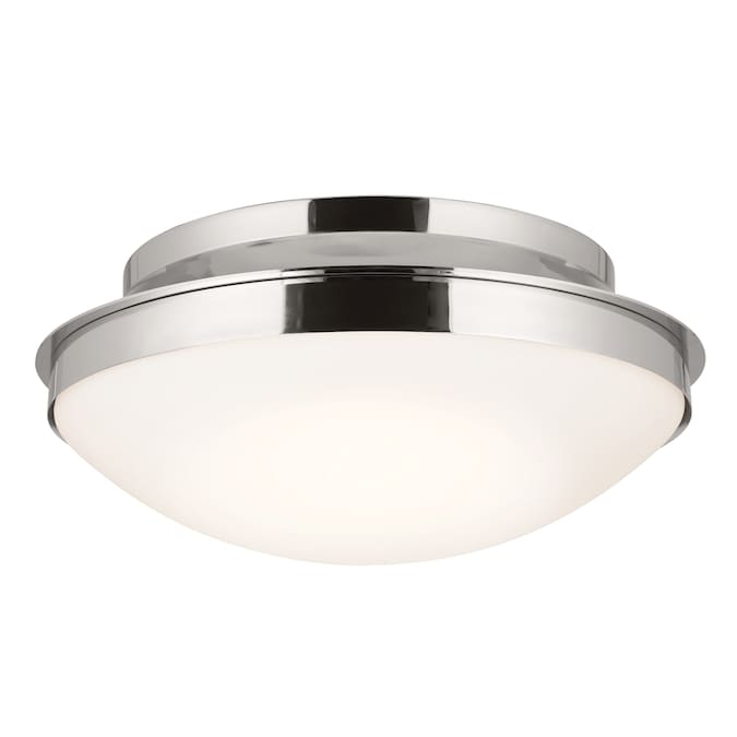 Kichler Bretta 3-Light Polished Nickel Flush Mount Light