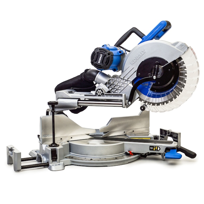 Kobalt Compact 12-in 15-Amp Dual Bevel Sliding Compound Corded Miter Saw (Battery and Charger Not Included)