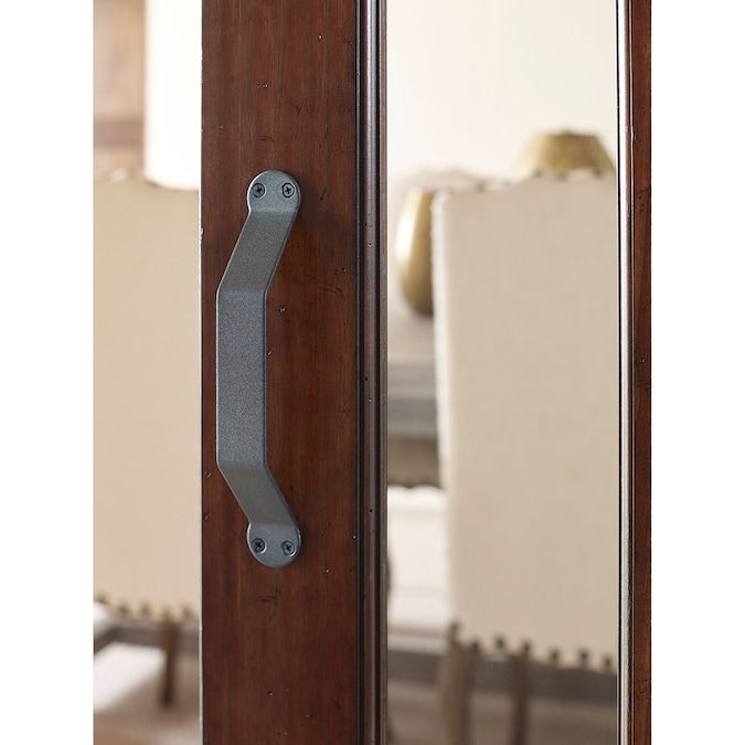 JELD-WEN 72-in Matte Black Fits Any 1-3/8" Door Indoor Top Mount Soft Close Single Barn Door Hardware Kit - Image 5