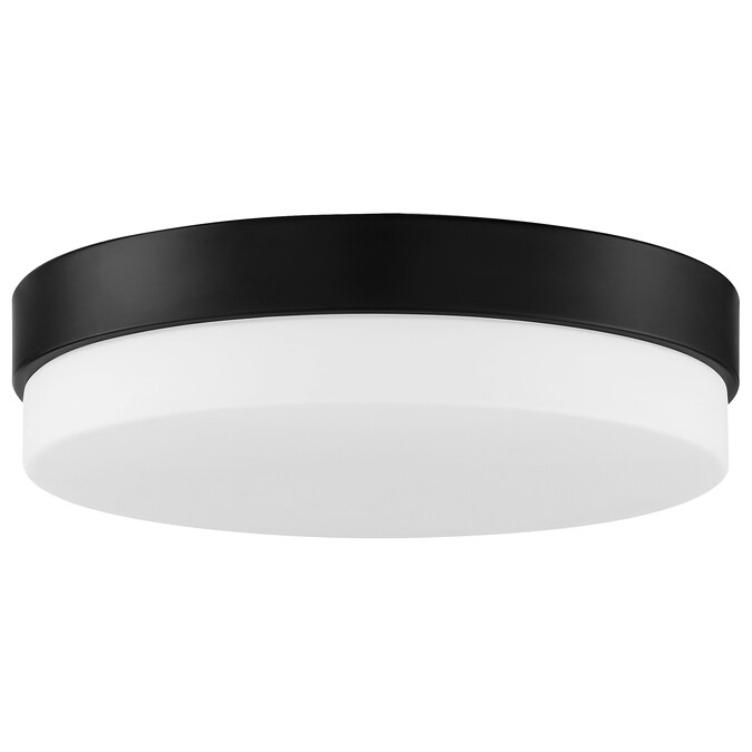 Access Lighting Roma 1-Light Matte Black LED Flush Mount Light - Image 5