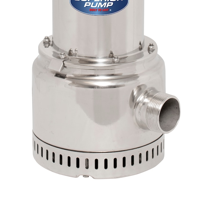 Superior Pump 1-HP 120-Volt 98-GPM Stainless Steel Submersible Utility Pump - Image 5