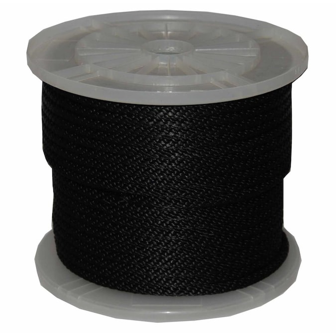 T.W. Evans Cordage 0.625-in x 200-ft Braided Polypropylene Rope (By-the-Roll)