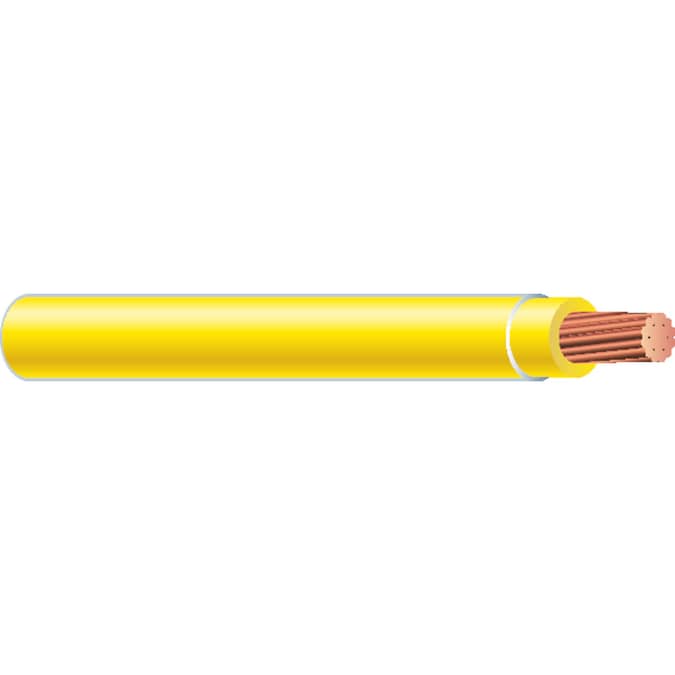 Southwire 2500-ft 12-AWG Yellow Solid Copper Thhn Wire (By-the-roll) - Image 2