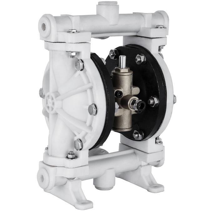 VEVOR 13.2-GPM Plastic Air-operated Double Diaphragm Pump