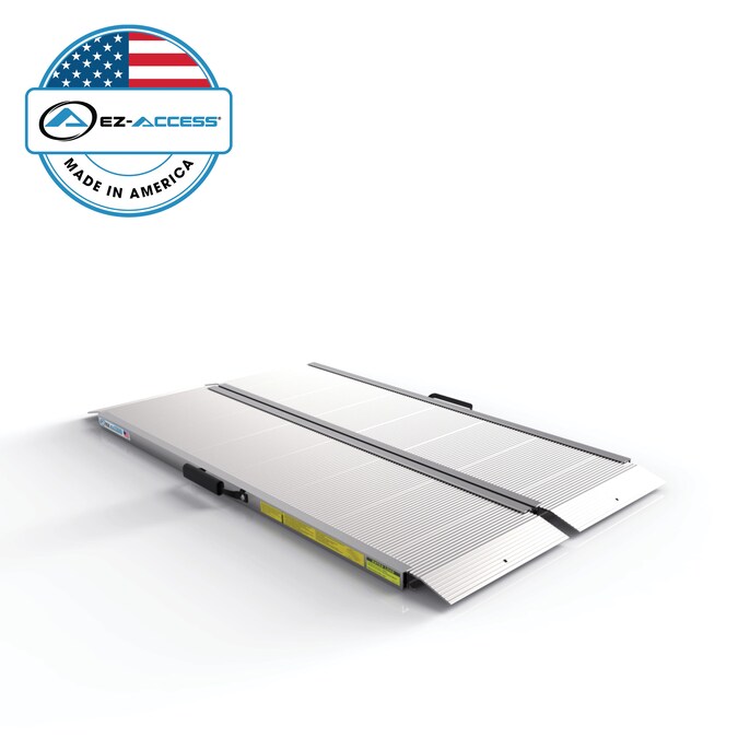 EZ-ACCESS 2.58-ft x 4-ft 1400 Lbs. Capacity Folding Loading Ramp