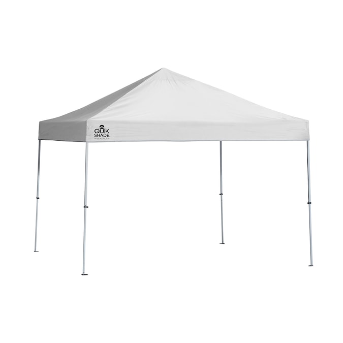 Quik Shade 10-ft x 10-ft Square White Pop-up Canopy - Image 11