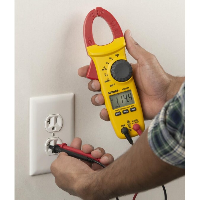 Sperry Digital Display Clamp Meter Multimeter 400 Amp 600-Volt - Image 4