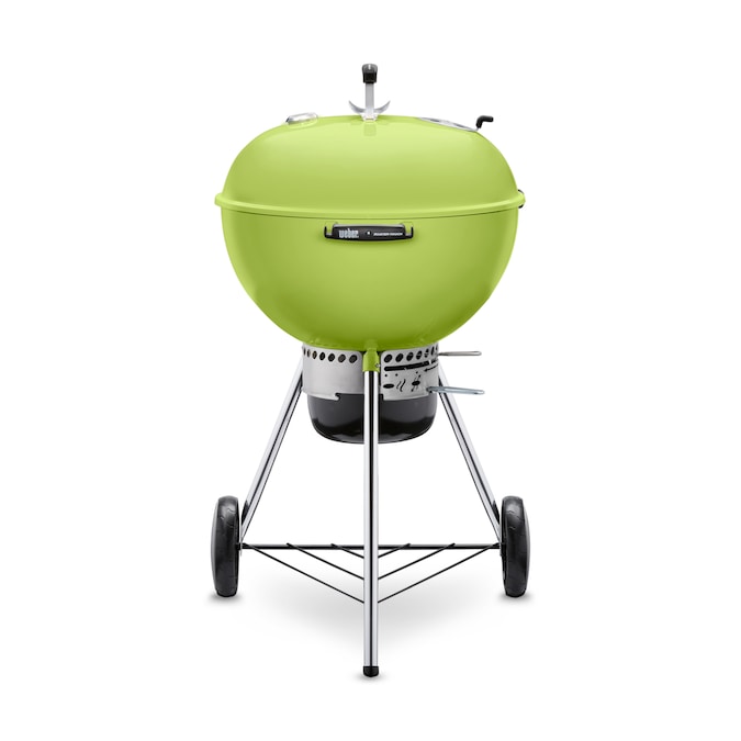 Weber Master-Touch 22-in W Spring Green Kettle Charcoal Grill