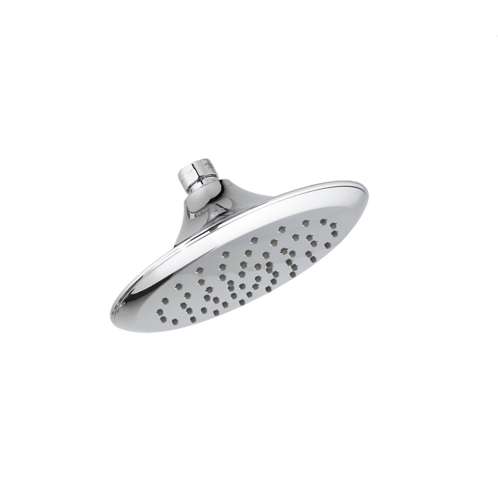Fluent 1.0 -Spray Polished Chrome 6-in Round Fixed Shower Head 2.5 GPM