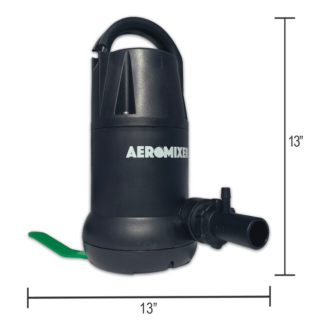 Aeromixer 3/4-HP 115-Volt 4450-GPM Thermoplastic Submersible Sump Pump - Image 8
