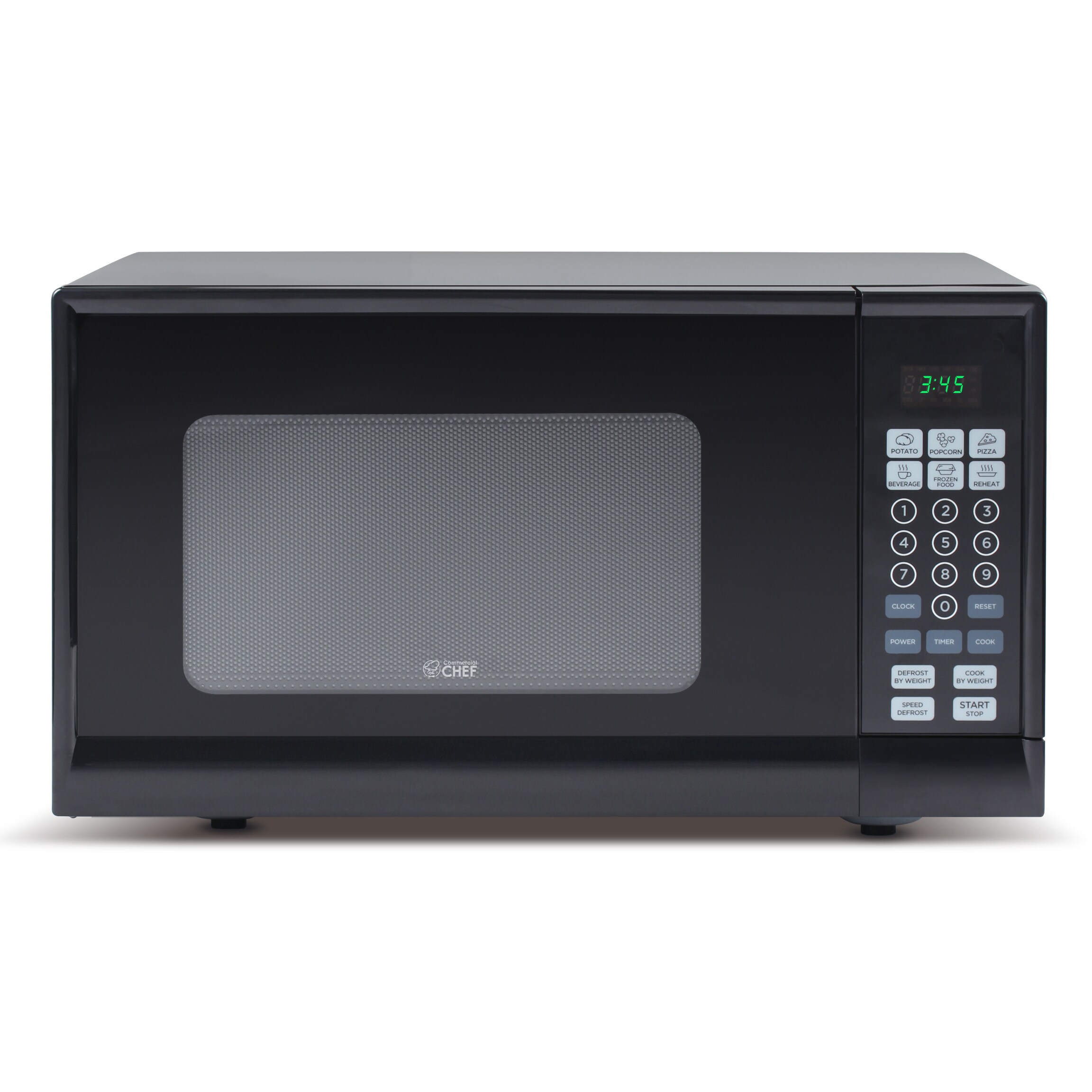 0.9-cu ft Small (Less than 1.5-cu ft) 900 -Watt Countertop Microwave ( Black )