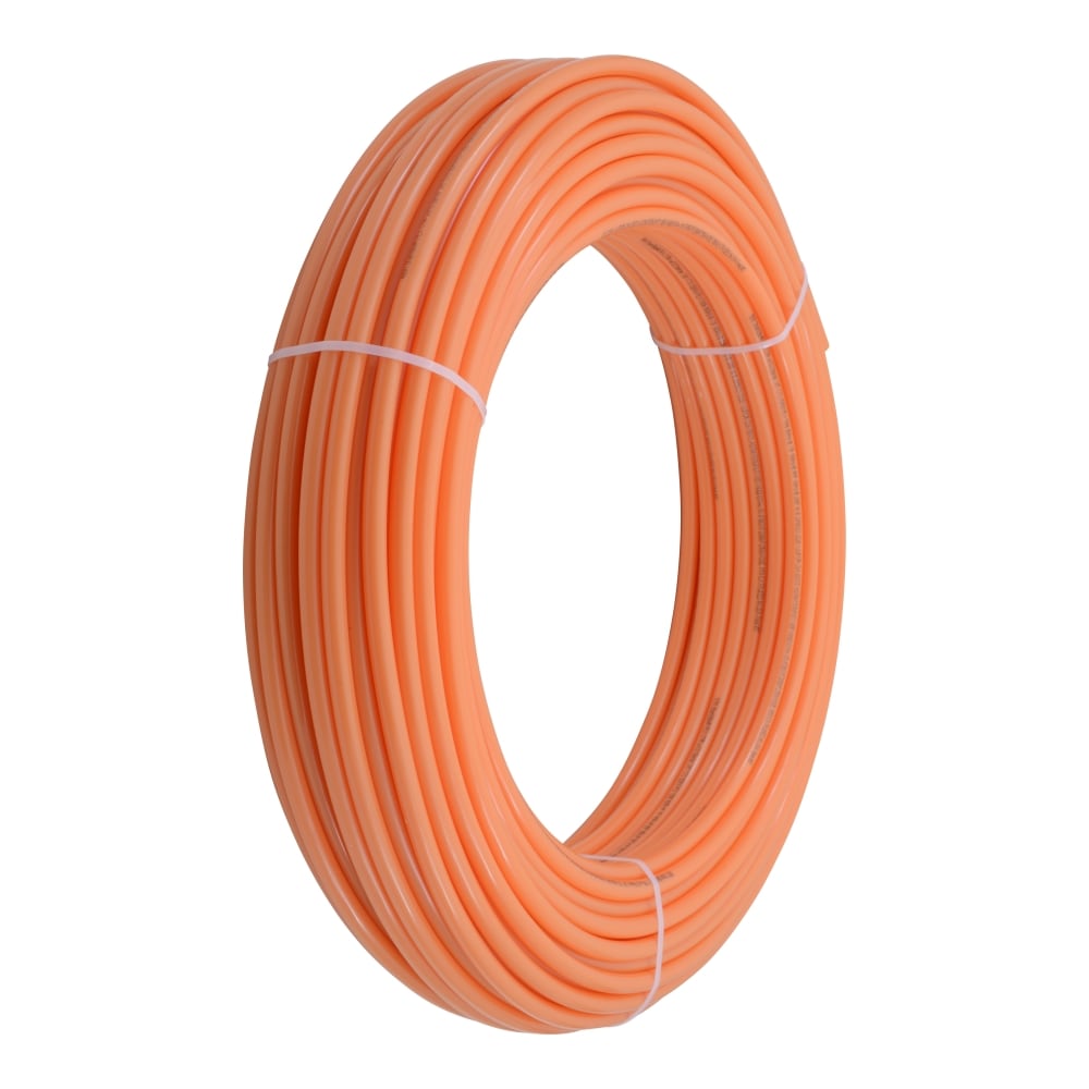 3/8-in (1/2-in O.D) x 300-ft Orange PEX-C Pipe With Oxygen-Barrier For Rant Heating