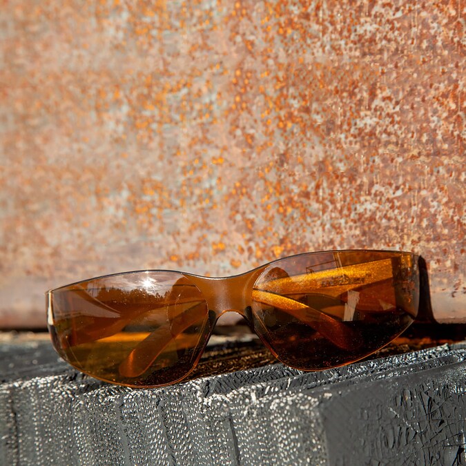 Safe Handler 144-Pack, Crystal Brown Polycarbonate Safety Glasses - Image 5