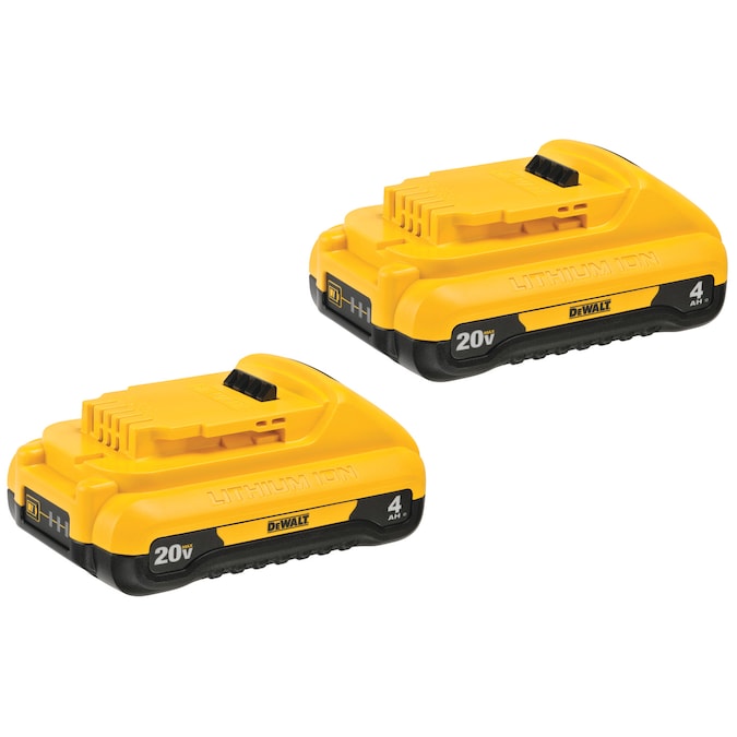 DEWALT 20-V 2-Pack Lithium-ion Battery (4 Ah)