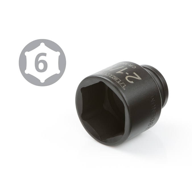 TEKTON 8-Piece Standard (SAE) 3/4-in Drive Set 6-point Impact Socket Set - Image 4