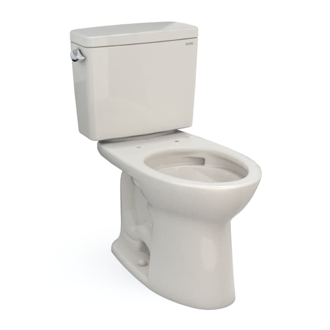 TOTO Drake Sedona Beige Elongated Standard Height 2-piece Toilet 12-in Rough-In 1.6-GPF