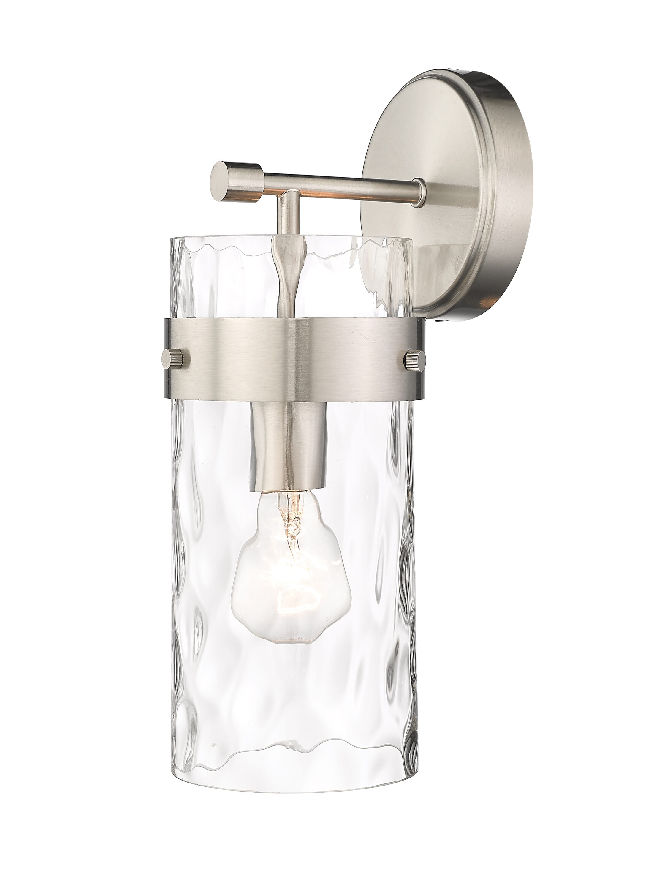 Fontaine 5.5-in 1 -Light Brushed Nickel Transitional Vanity light