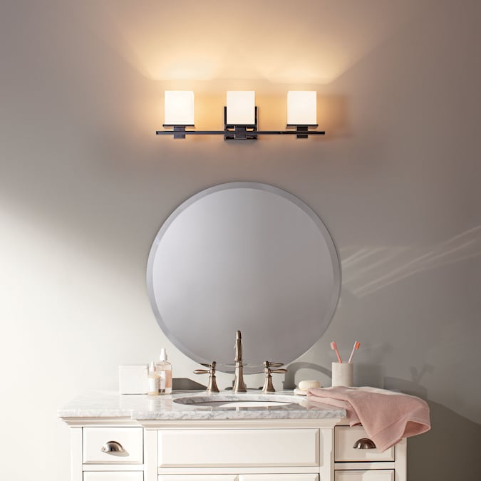 Kichler Tully 24-in 3-Light Chrome Modern/Contemporary Vanity Light - Image 6