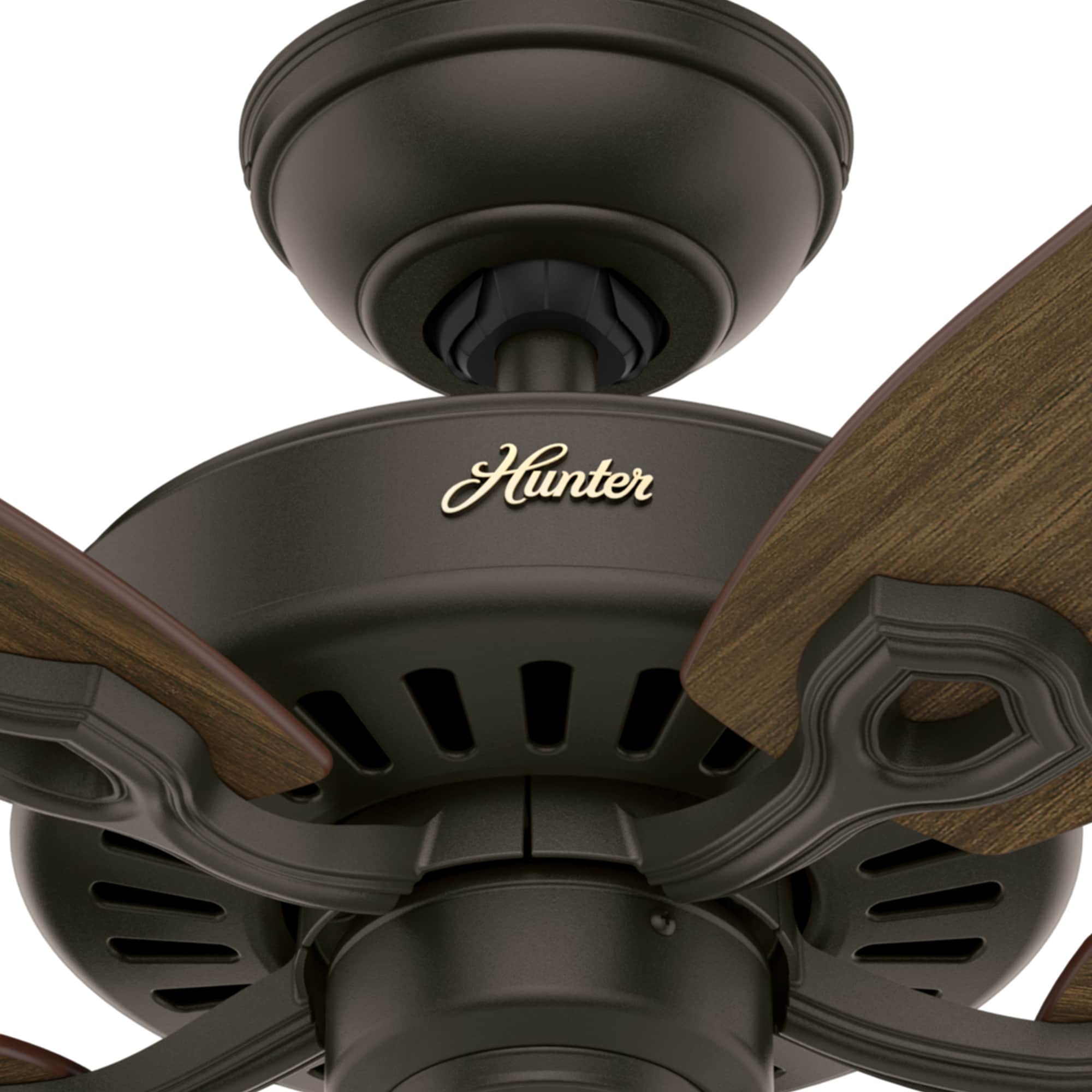 Builder Elite 52-in New Bronze with Brazilian Cherry/Harvest Mahogany Blades Ceiling Fan Light Kit Compatible ( 5 -Blade ) - Image 23