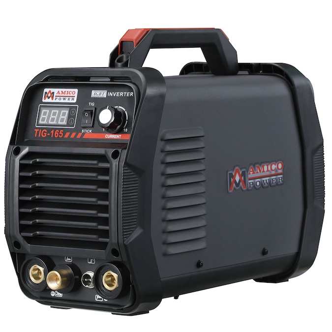 AMICO ELECTRIC TIG-165 is a professional, high-performance TIG and Stick welding machine with high frequency up to 100Khz, which can guarantee 100% arc starting, and can weld stainless steel, alloy steel, low carbon steel, copper, cast iron, chromium and other metals.
