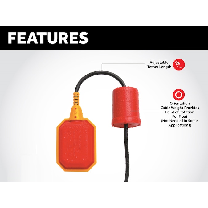 Sump Alarm Indoor and Outdoor High-Water Alarm - Polycarbonate Water Pump Alarm for Sump Pumps, Water Tanks, Lift Stations - Image 3