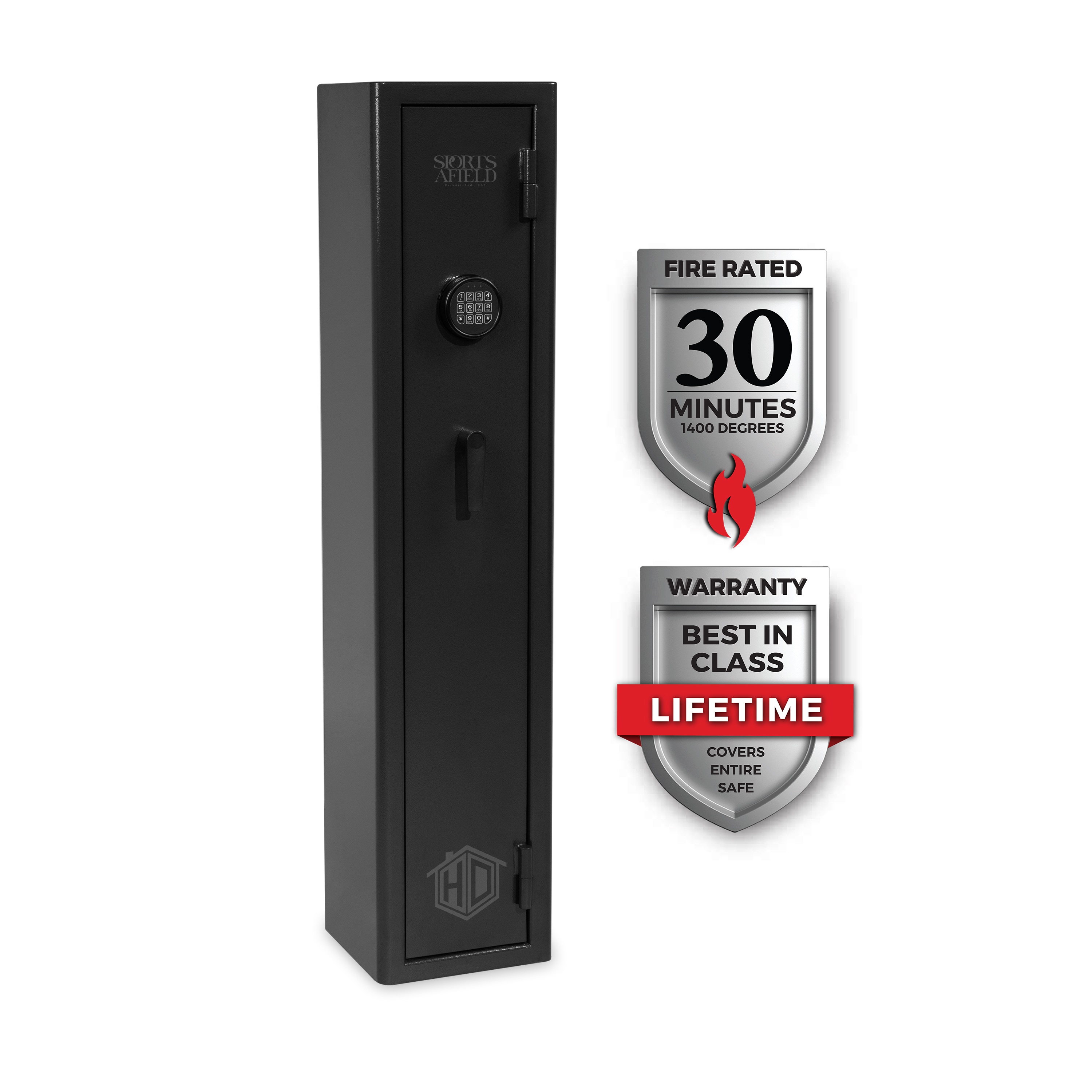 Home Defense 4 -Gun Fireproof Electronic/Keypad Lock Gun safe