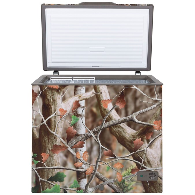 Hotpoint 8.8-cu ft Manual Defrost Chest Freezer (Camouflage) - Image 3