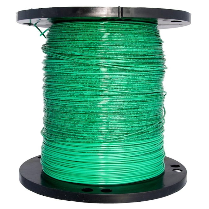Southwire 2500-ft 14-AWG Green Stranded Copper Thhn Wire (By-the-roll)