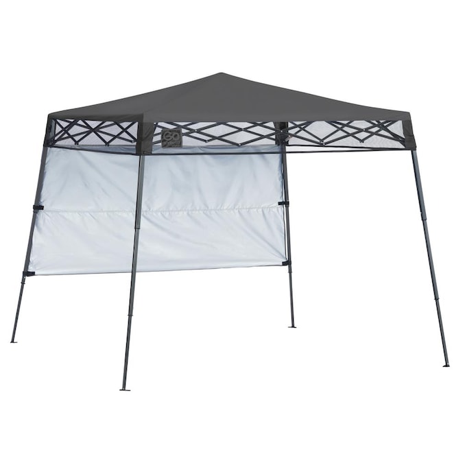 Quik Shade 6-ft x 6-ft Square Charcoal Pop-up Canopy