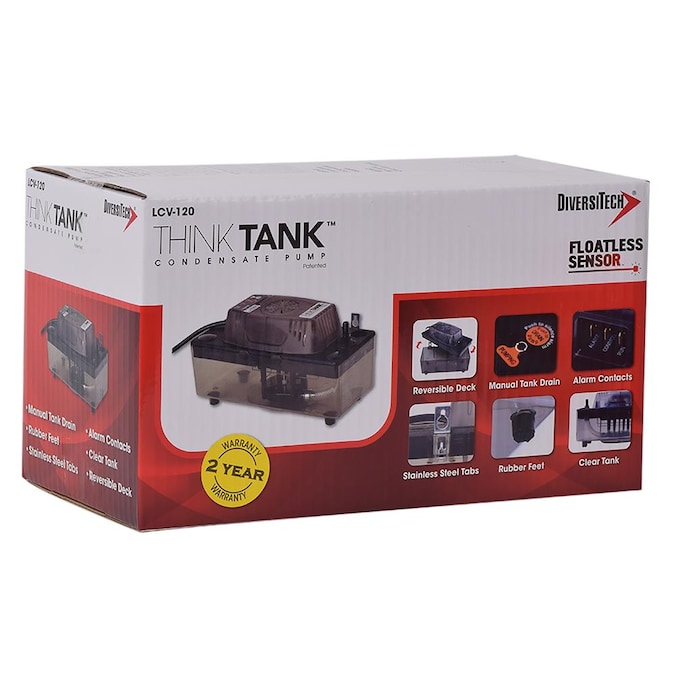 DiversiTech 120-Volt Thermoplastic Condensate Pump - Image 8