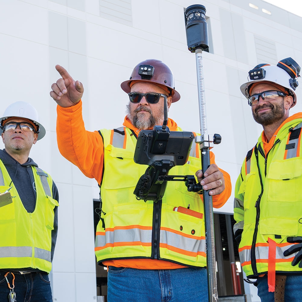 Hard Hat, KONSTRUCT Series, Full-Brim, Class G, Rechargeable Headlamp - Image 11