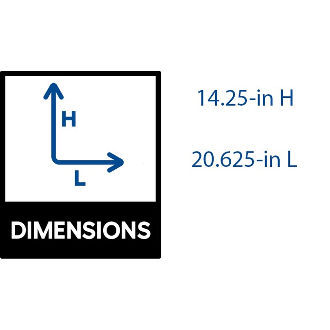 Generation Lighting Hanford 3-Light Antique Brown Flush Mount Light ENERGY STAR - Image 8