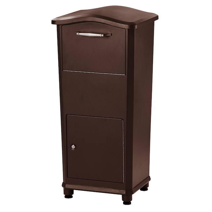 Architectural Mailboxes Ground Mount Bronze Metal Extra Large Lockable Mailbox