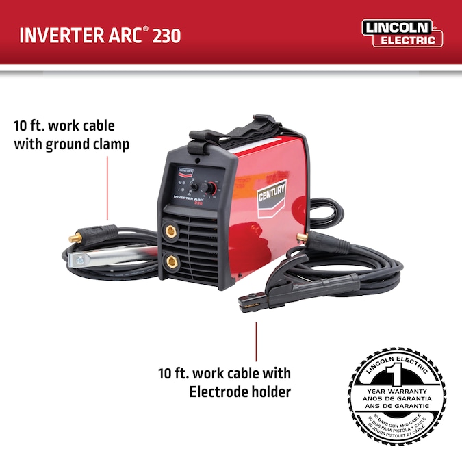 Century 240-Volt / 150-Amp Stick Welder - Image 9