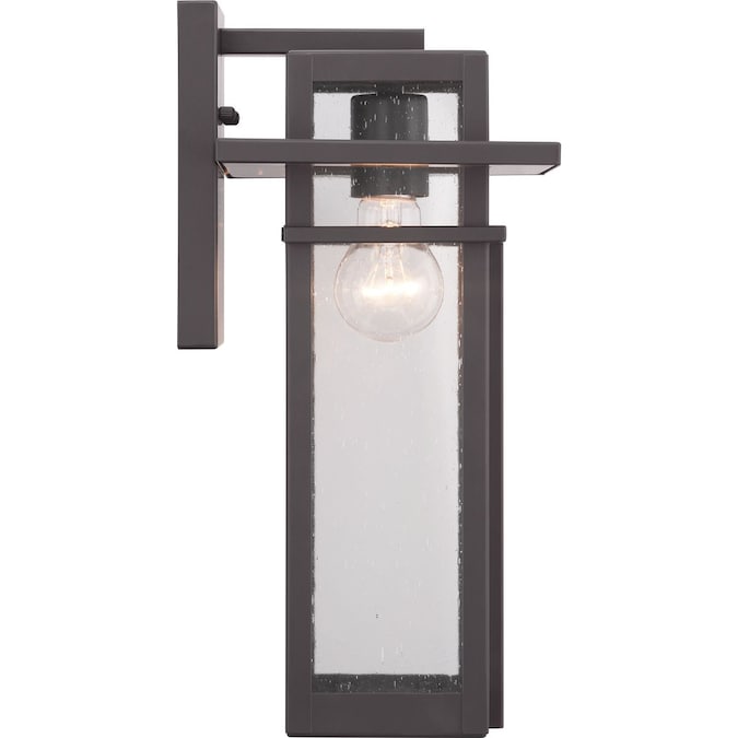 Progress Lighting Boxwood 1-Light 14.125-in H Antique Bronze Outdoor Wall Light - Image 5