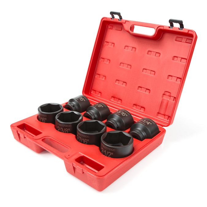 TEKTON 8-Piece Standard (SAE) 3/4-in Drive Set 6-point Impact Socket Set - Image 2