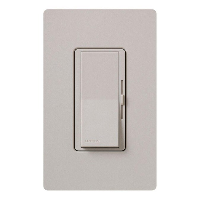 Lutron Diva ELV Single-pole/3-way Rocker Light Dimmer Switch, Taupe - Image 5