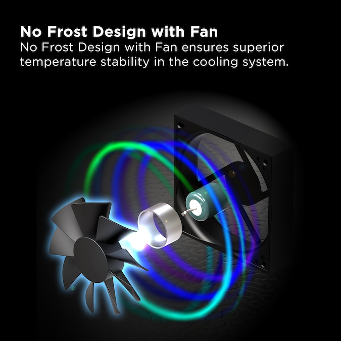 TCL 13.6-in W 18 -Bottles Stainless Steel Freestanding Indoor Wine Cooler - Image 8