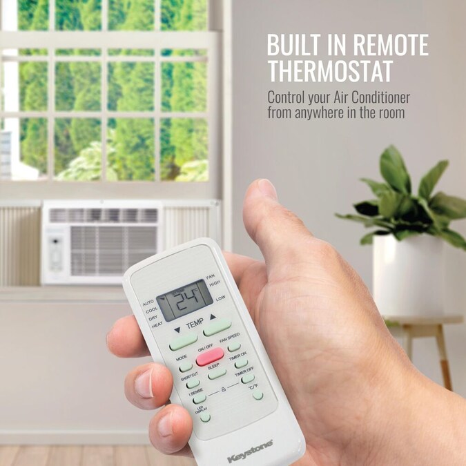 Keystone 450-sq ft Window Air Conditioner with Remote (115-Volt; 10000-BTU) - Image 5