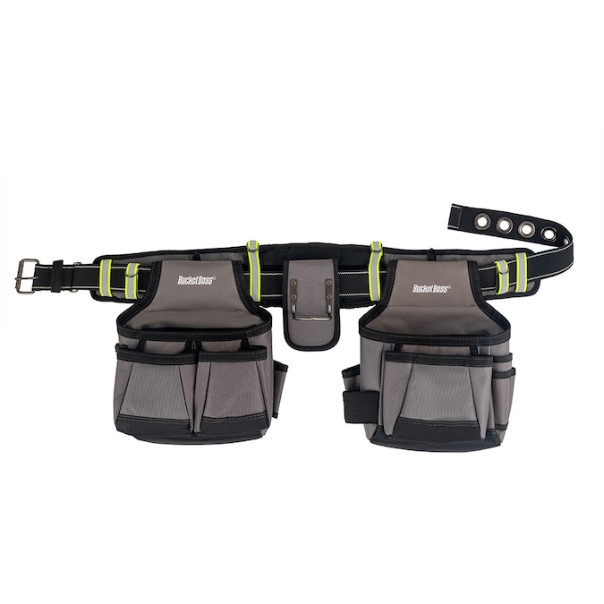 Bucket Boss High Visibility General Construction Polyester Tool Belt