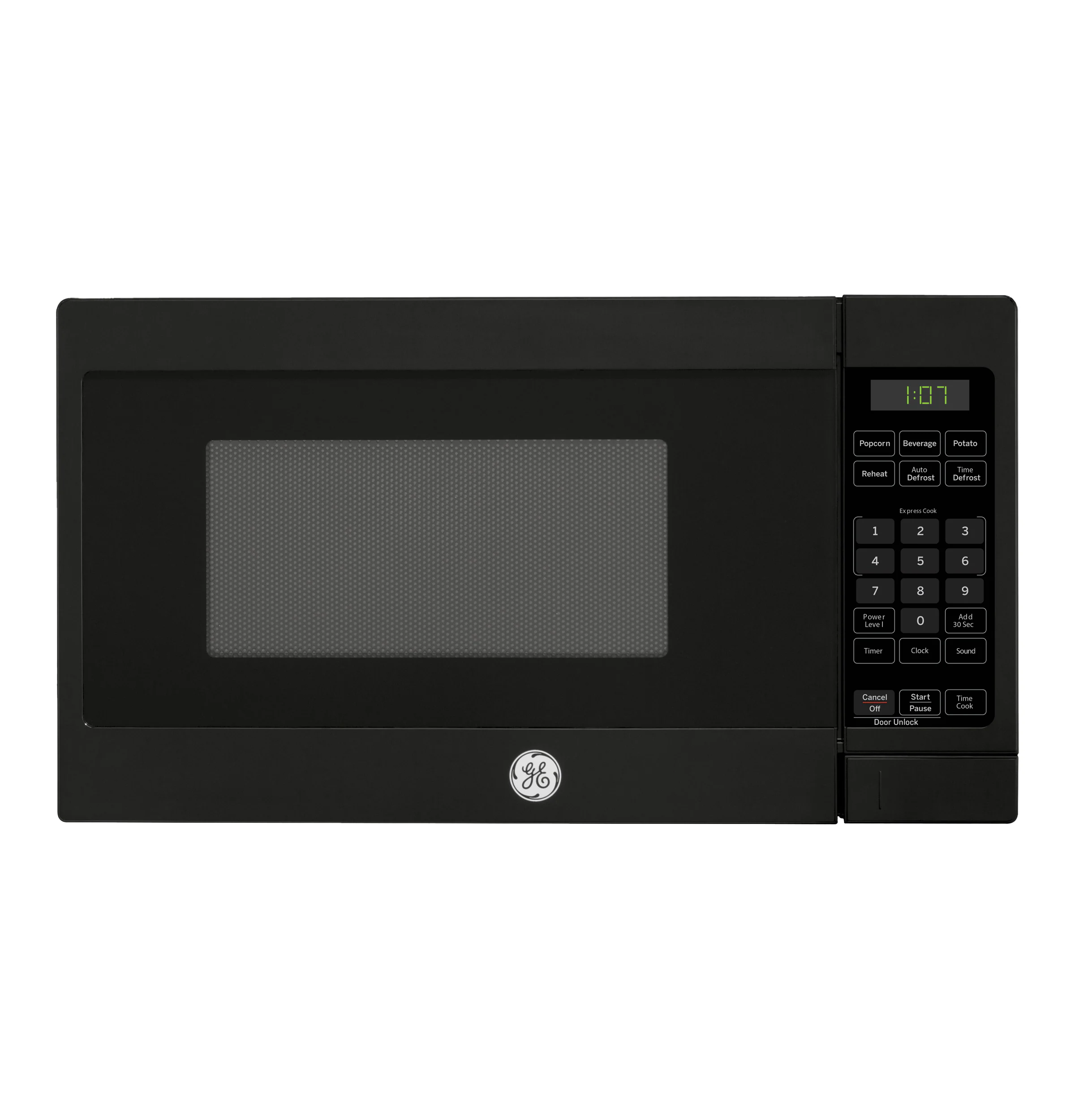 0.7-cu ft Small (Less than 1.5-cu ft) 700 -Watt Countertop Microwave ( Black )