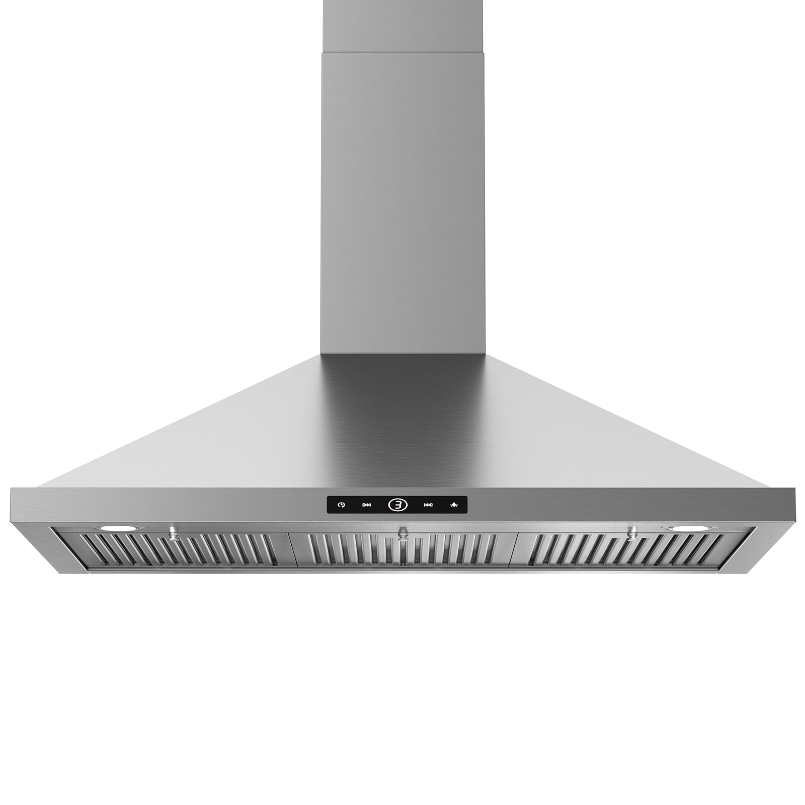36 inch Convertible 780-CFM Recirculating Stainless steel Wall-Mounted Range Hood with Charcoal Filter