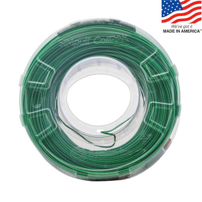 Southwire SIMpull CoilPAK 1000-ft 12-AWG Green Stranded Copper Thhn Wire (By-the-roll)