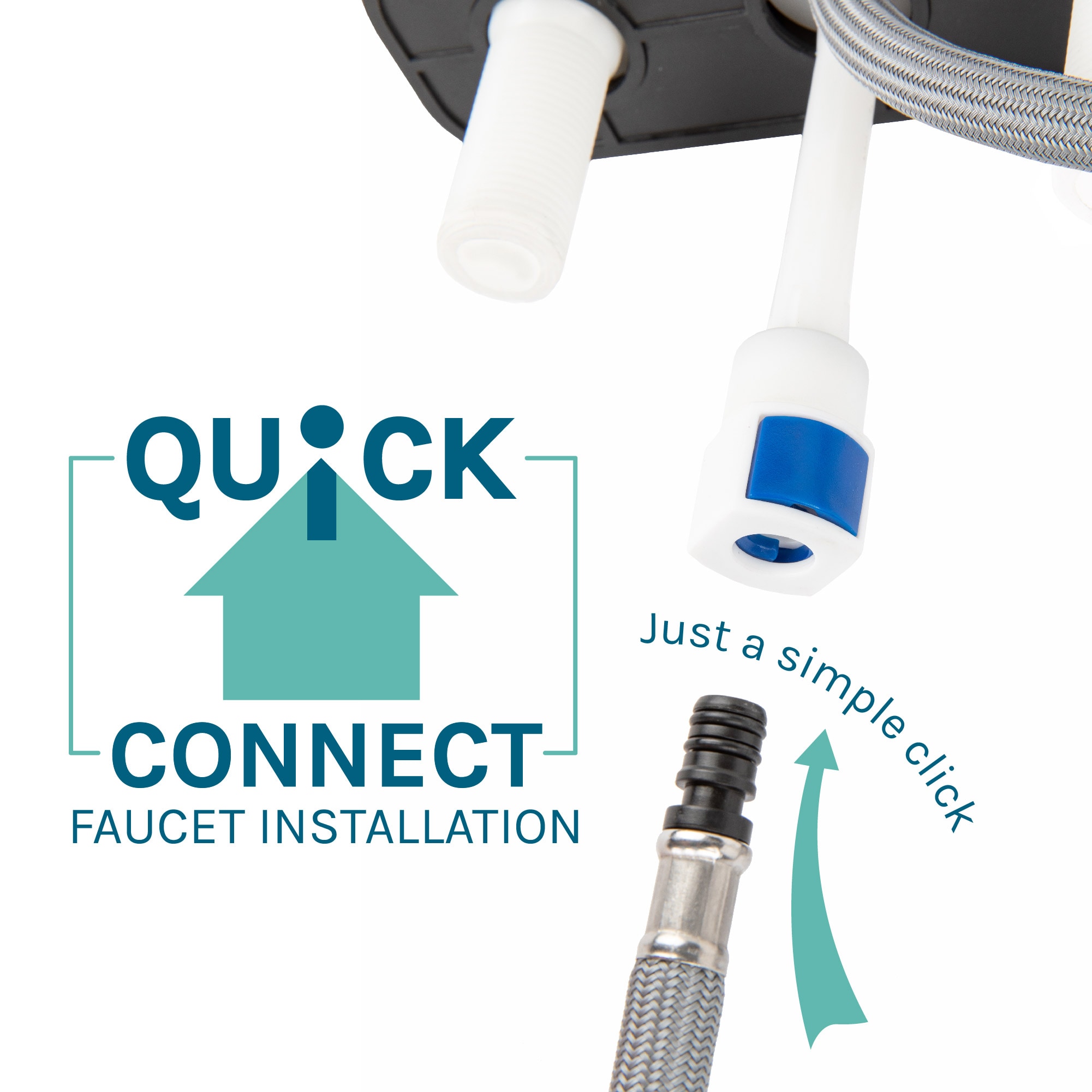 23.5-in x 22.875-in 1 -Basin White Freestanding Utility tub with Drain with Faucet - Image 7