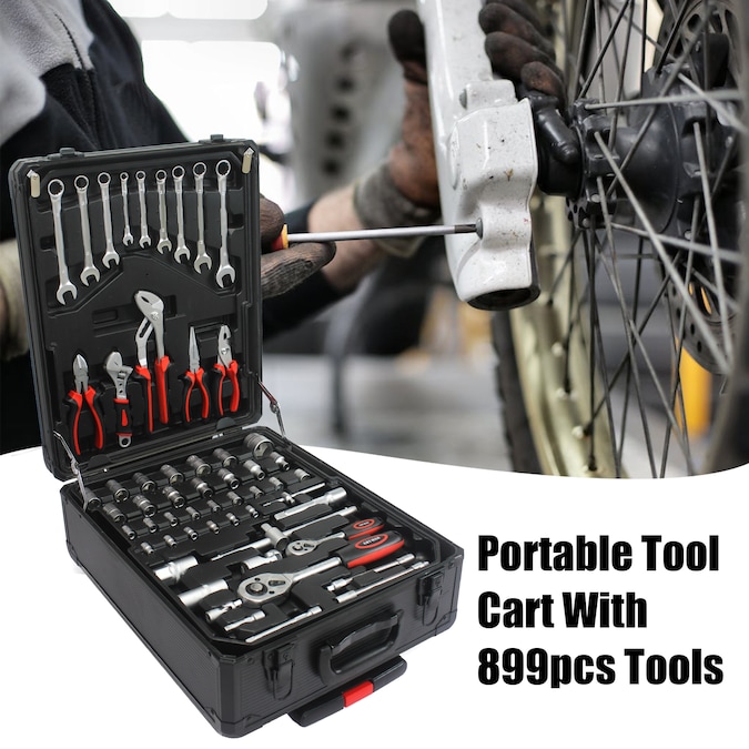 Wrightmaster 187-Piece Household Tool Set with Hard Case - Image 3