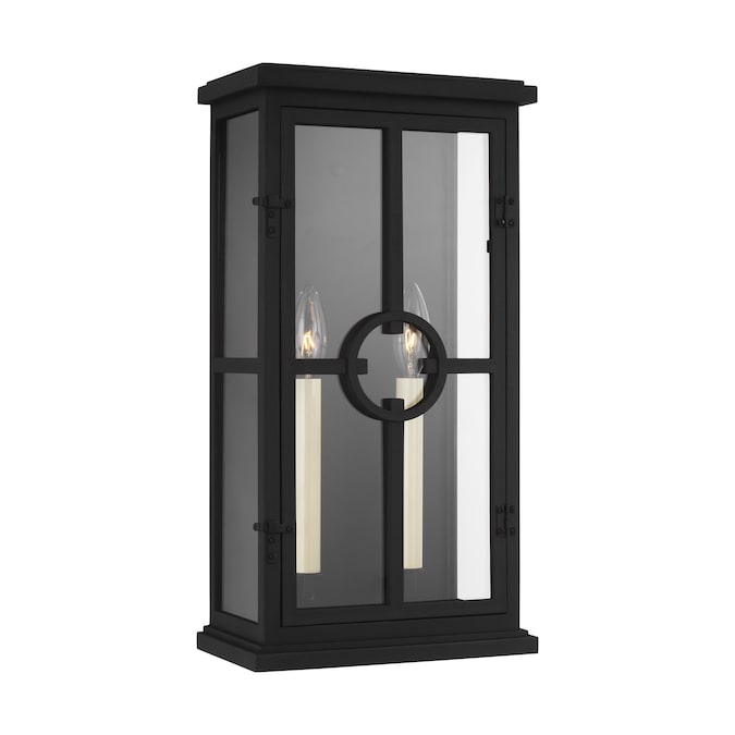 Generation Lighting Belleville 6-in W 1-Light Black Wall Sconce - Image 2