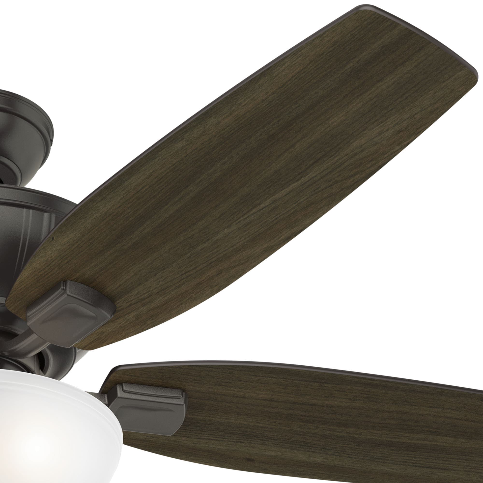 Kenbridge 52-in Noble Bronze with Barnwood/Dark Walnut Blades With Light ( 5 -Blade ) - Image 5