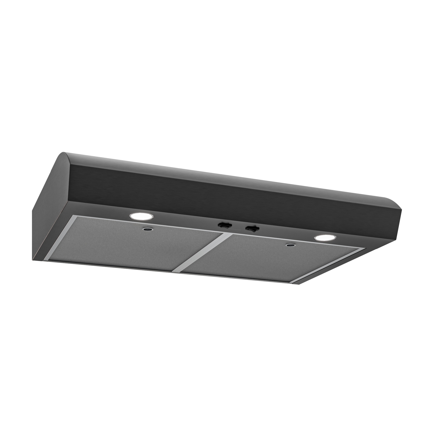 30 inch Convertible 350-CFM BlackStainless Under Cabinet Range Hood