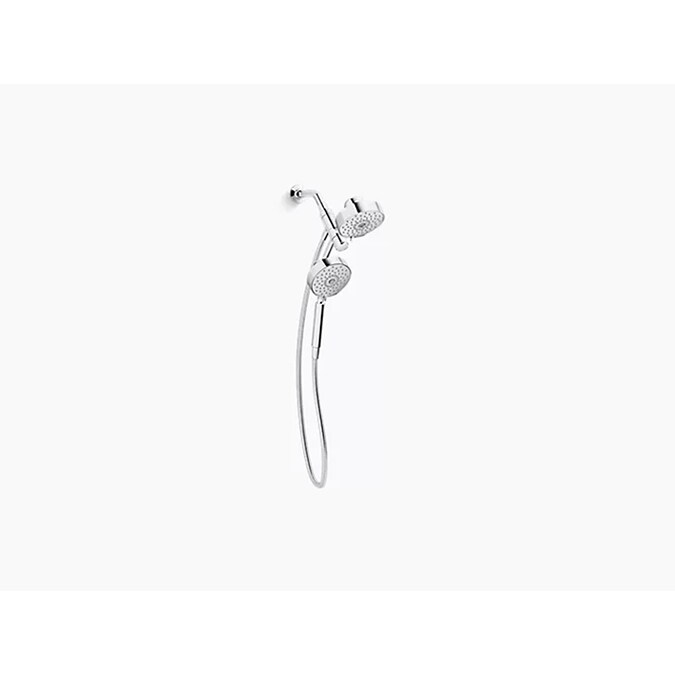 ER Polished Chrome 5-in Dual Head